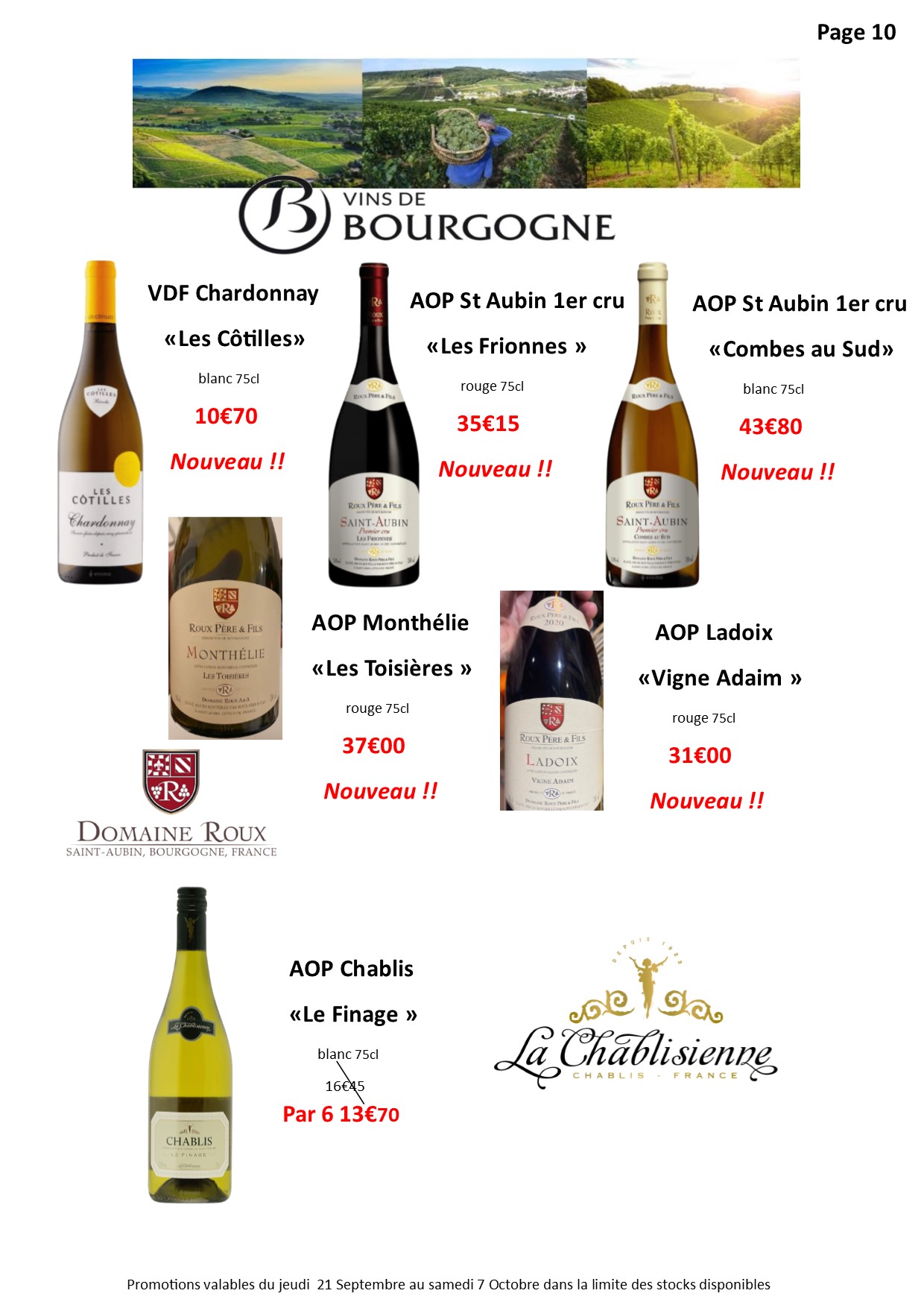Bourgogne - Foire aux vins
