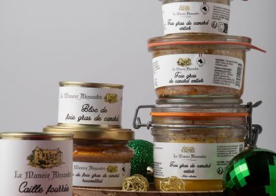 Caves Tour'Billon - Idées Noël épicerie salée et arts de la table - Manoir Alexandre Foie Gras Noël ©photo Clichés Toqués