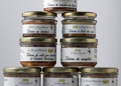 Caves Tour'Billon - Idées Noël épicerie salée et arts de la table - Manoir Alexandre terrines ©photo Clichés Toqués