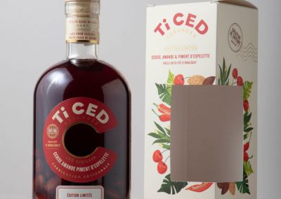 Caves du Tour'Billon - Idée cadeau spiritueux - Rhum arrangé Pti Ced édition limitée ©photo Clichés Toqués